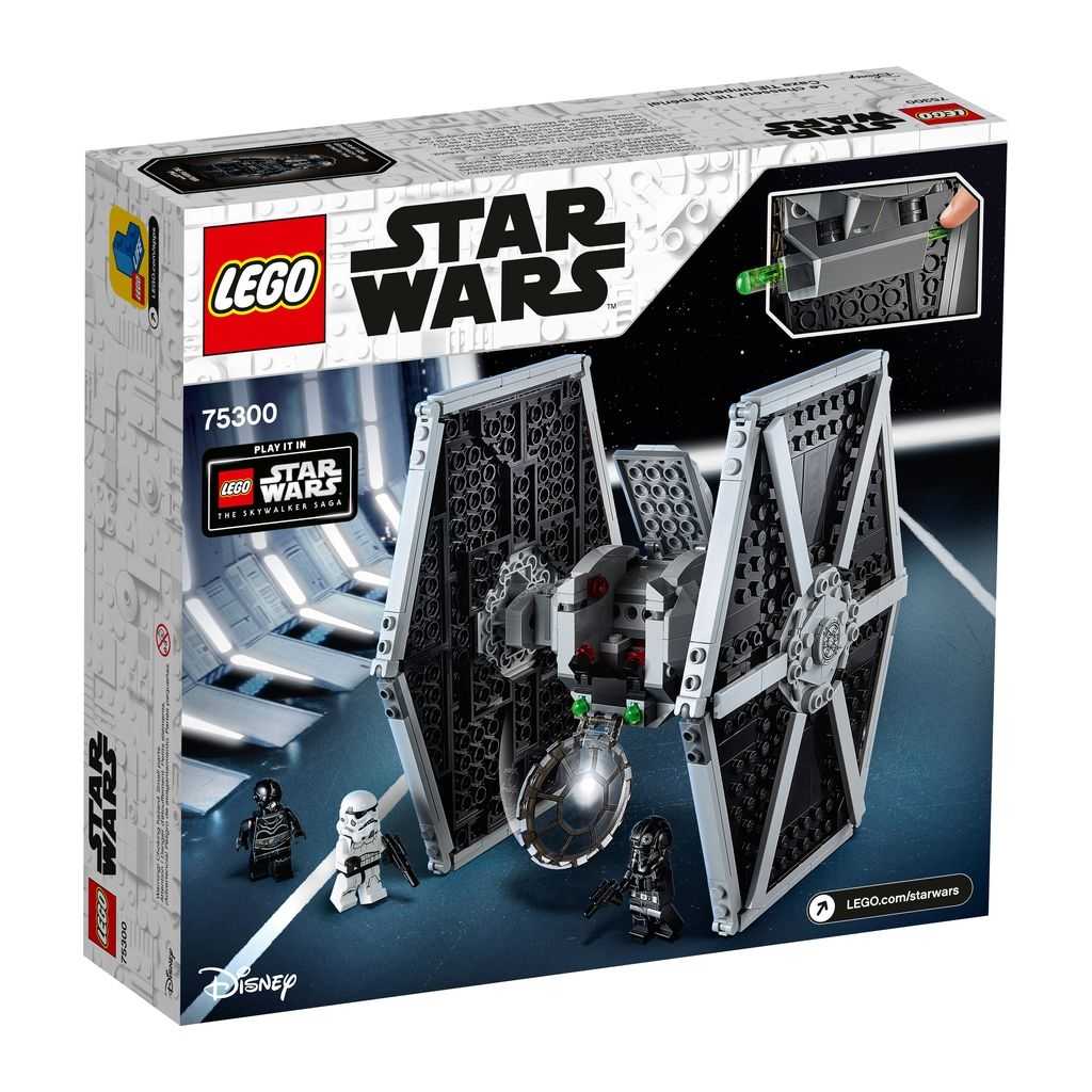 Star Wars Lego Caza TIE Imperial Edades 8+ # 75300 Artículo 432 Piezas | ZCT-306749